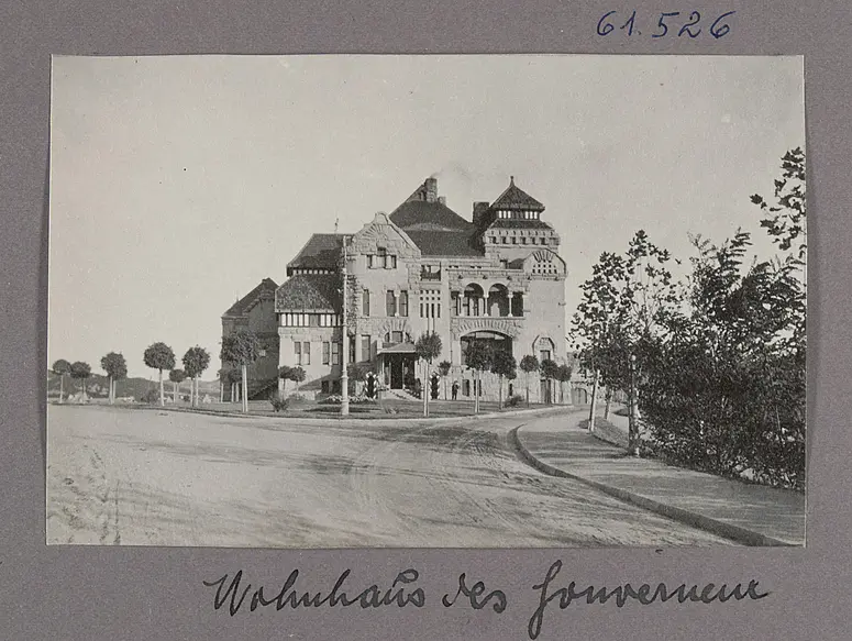 Qingdao 青島. Wohnhaus des Gouverneur