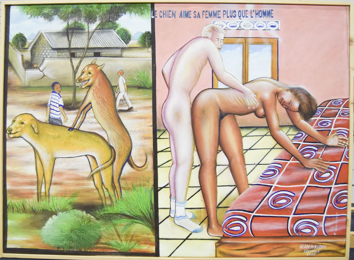 Le Chien aime sa Femme plus que l'Homme