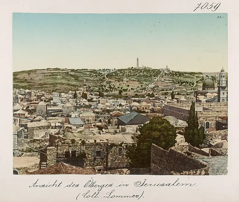 Jerusalem: Ansicht des Ölberges