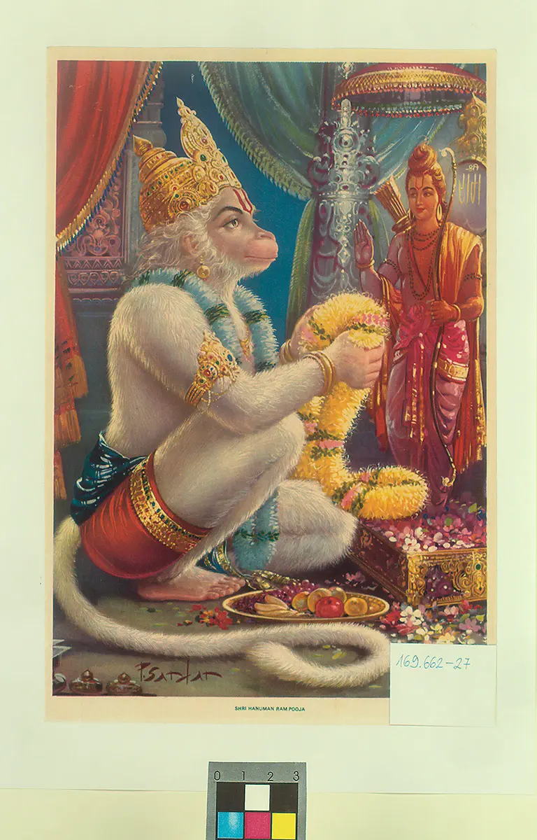 Andachtsbild: Hanuman