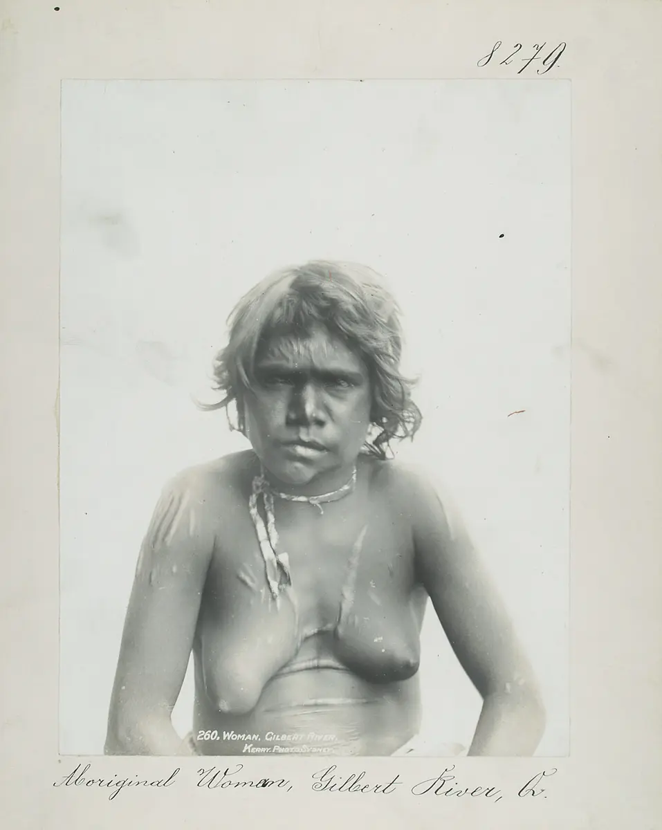 Aboriginal Woman, Gilbert River, Q[ueensland]