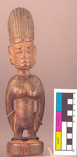 Weibliche Ibeji Zwillingsfigur