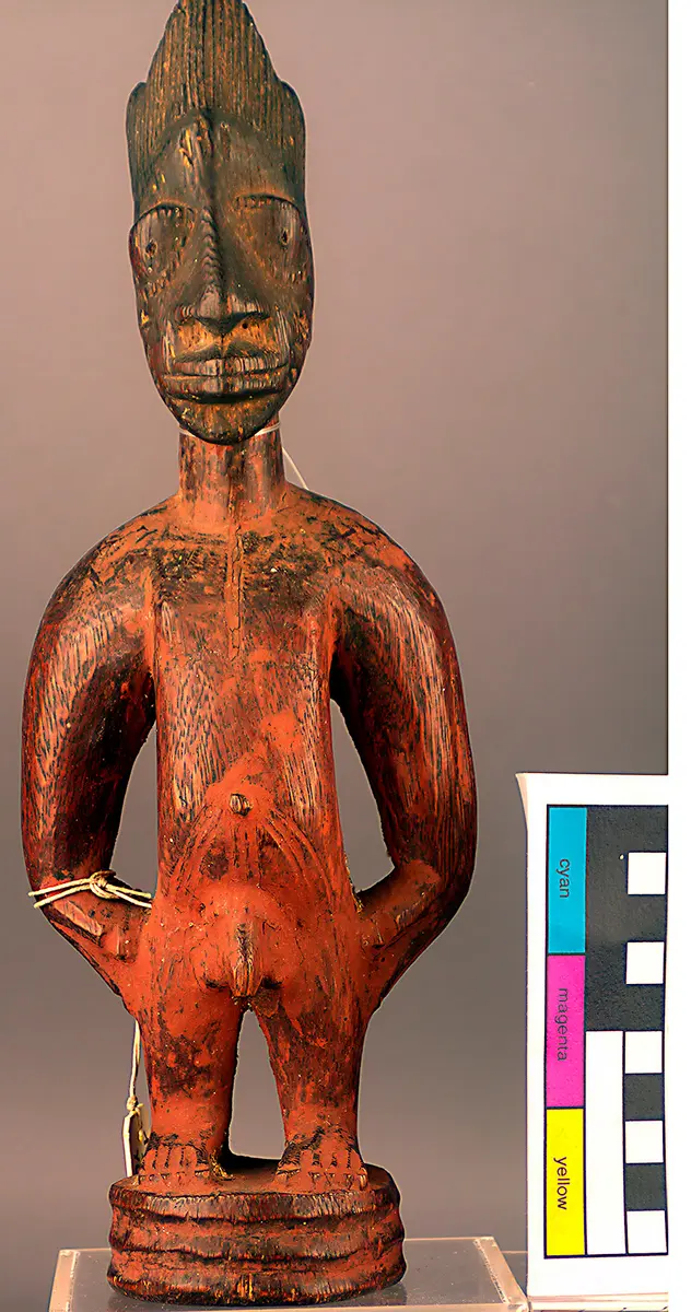 Männliche Ibeji Zwillingsfigur