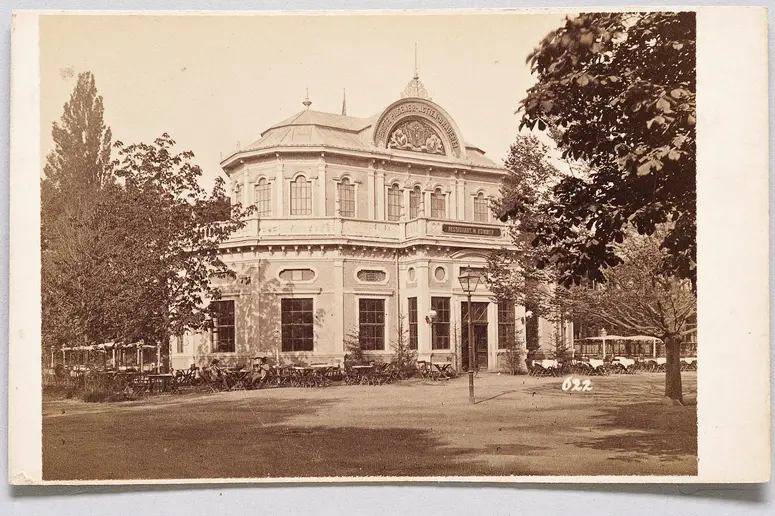 Weltausstellung 1873 in Wien; Pavillon Erste Pilsener-Actien-Brauerei