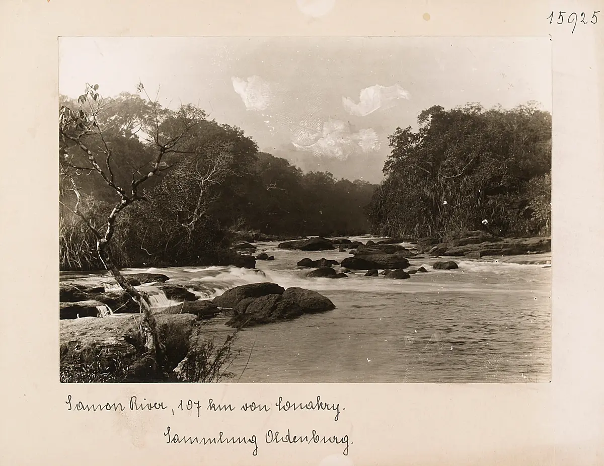 Samou-River, 107 km von Conakry,(Conakry-Kindia)