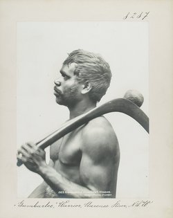 "Gumbarlee", Warrior, Clarence River, N.S.W.