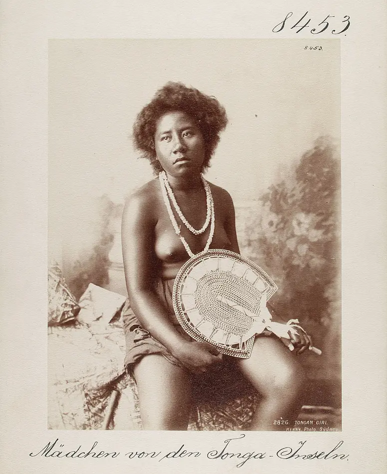 Mädchen von den Tonga-Inseln