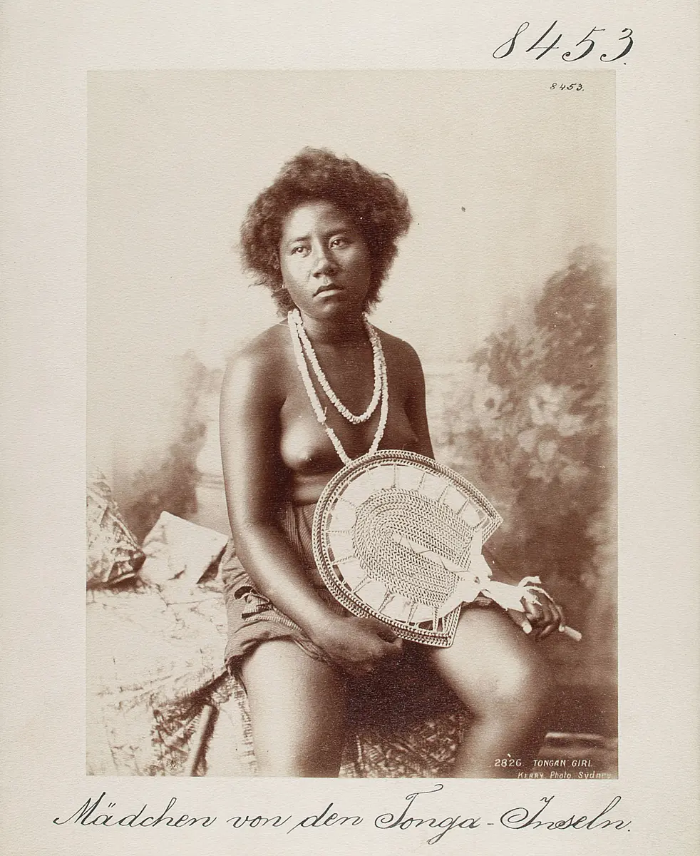 Mädchen von den Tonga-Inseln