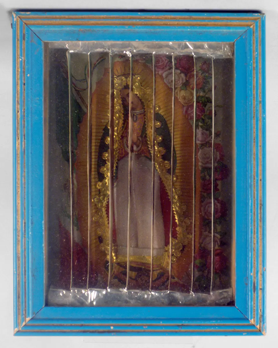 Unsere Liebe Frau von Guadalupe, Christus als Schmerzensmann und Hl. Antonius