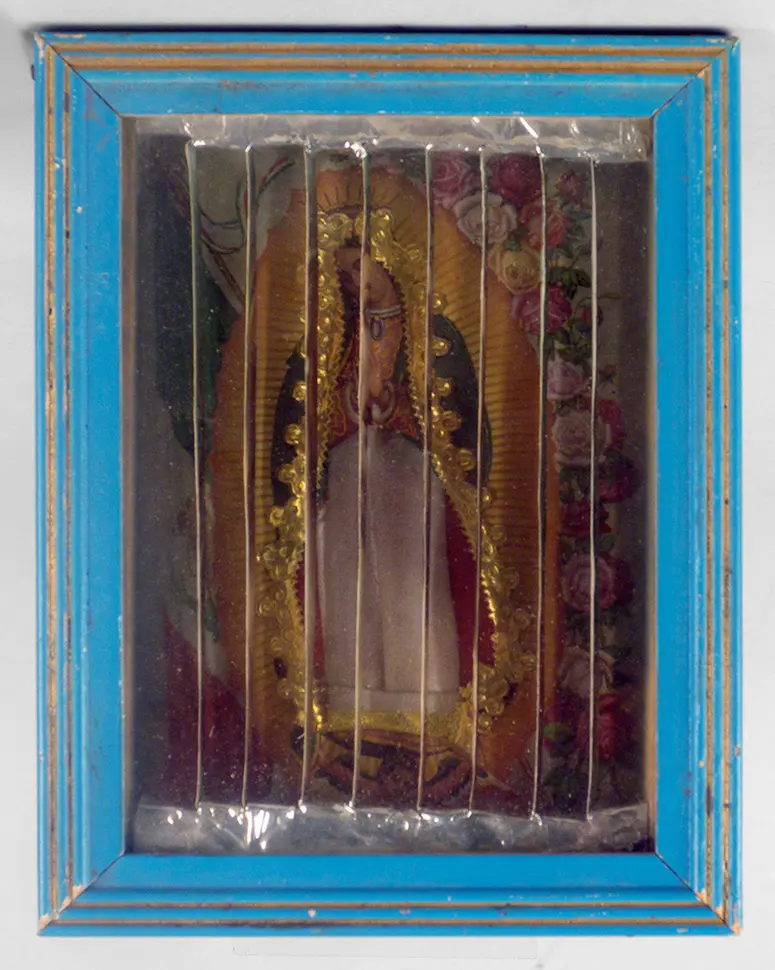 Unsere Liebe Frau von Guadalupe, Christus als Schmerzensmann und Hl. Antonius