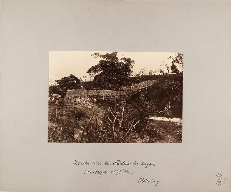 Brücke über den Nunfluss bei Bagam