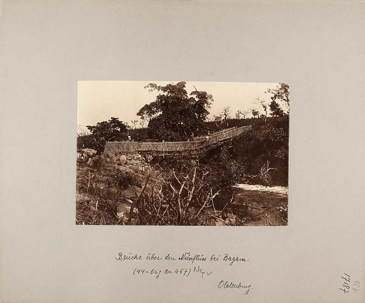 Brücke über den Nunfluss bei Bagam