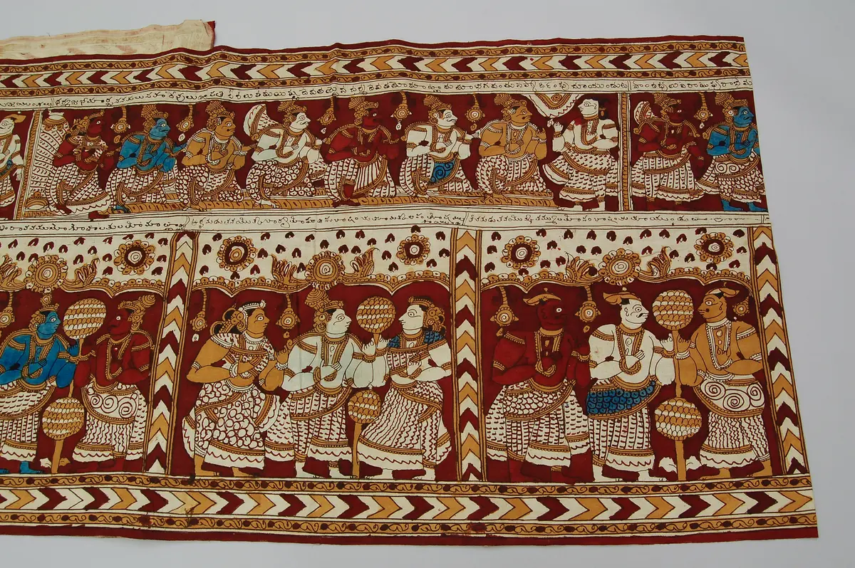 Handbemalter Holzmodeldruck