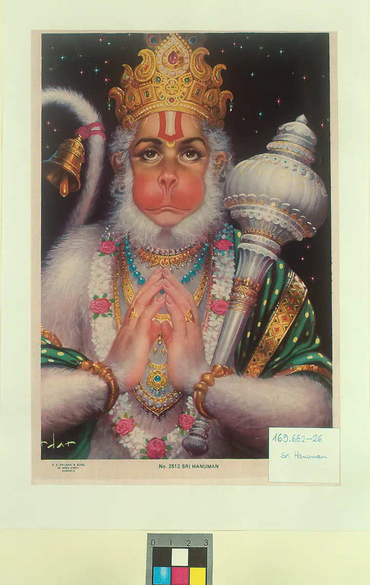 Andachtsbild: Shri Hanuman