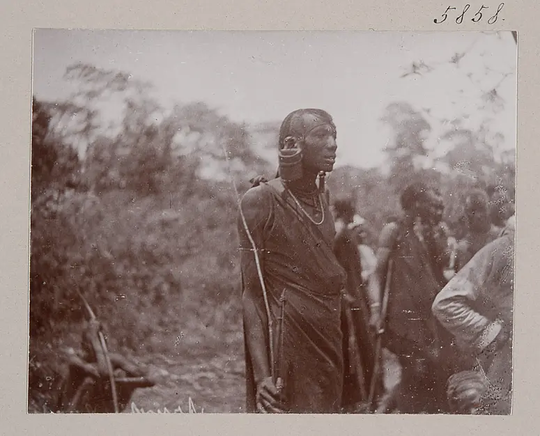 Wakuafi von Ober-Aruscha, Massai-Typus