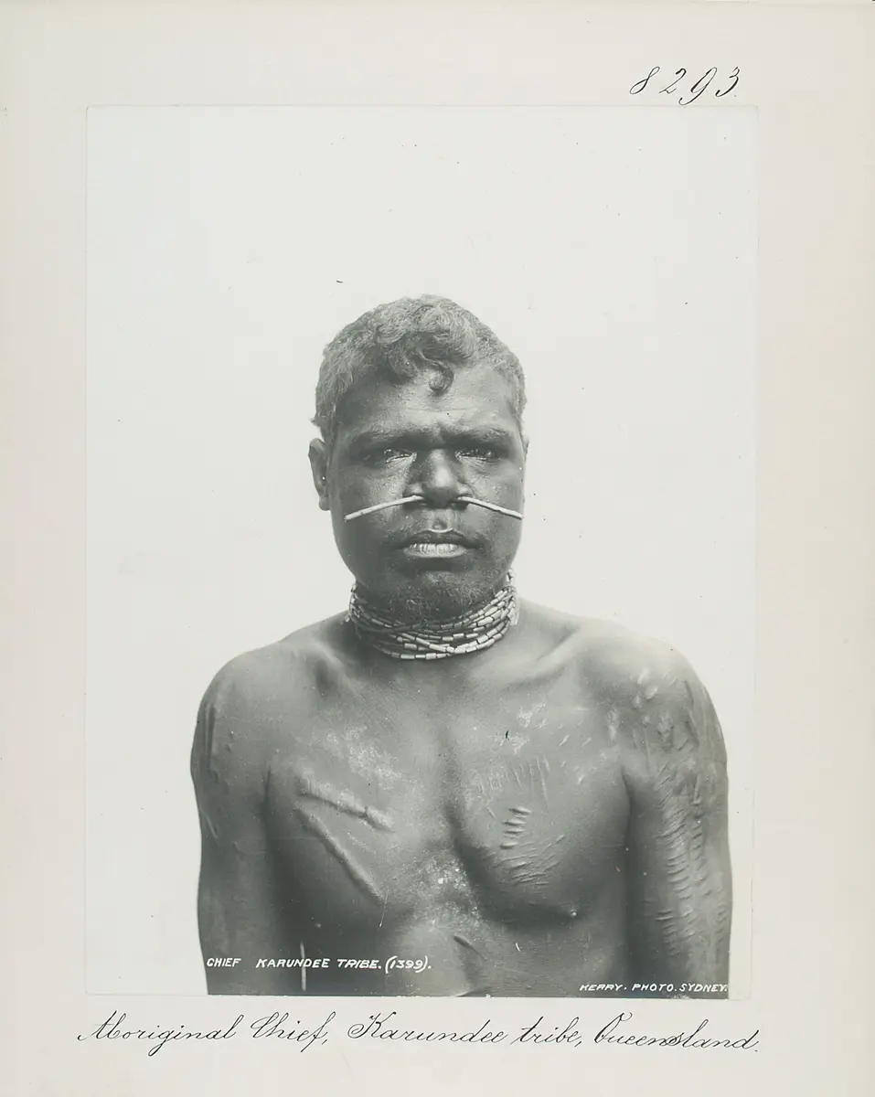 Aboriginal Chief, Karundee tribe, Queensland