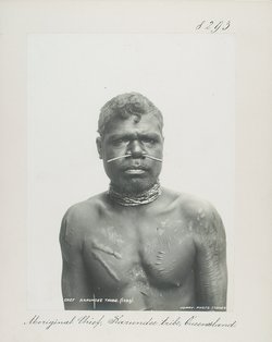 Aboriginal Chief, Karundee tribe, Queensland
