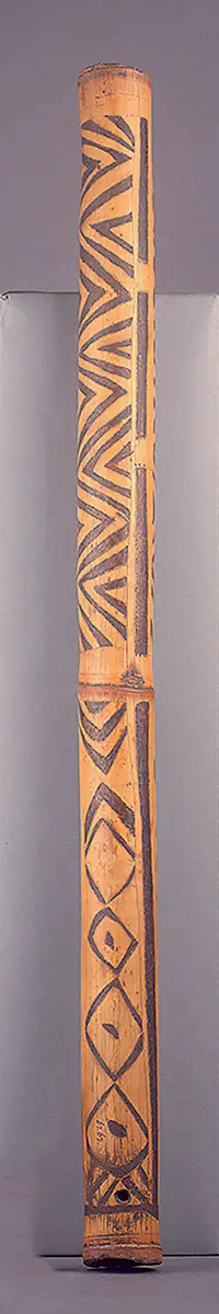 Verziertes Tabak-Rauchrohr