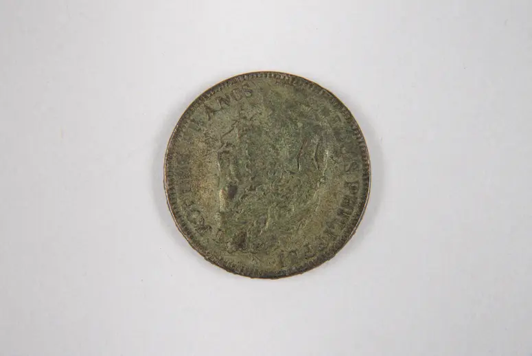 Gefälschte 5 Francs-Münze