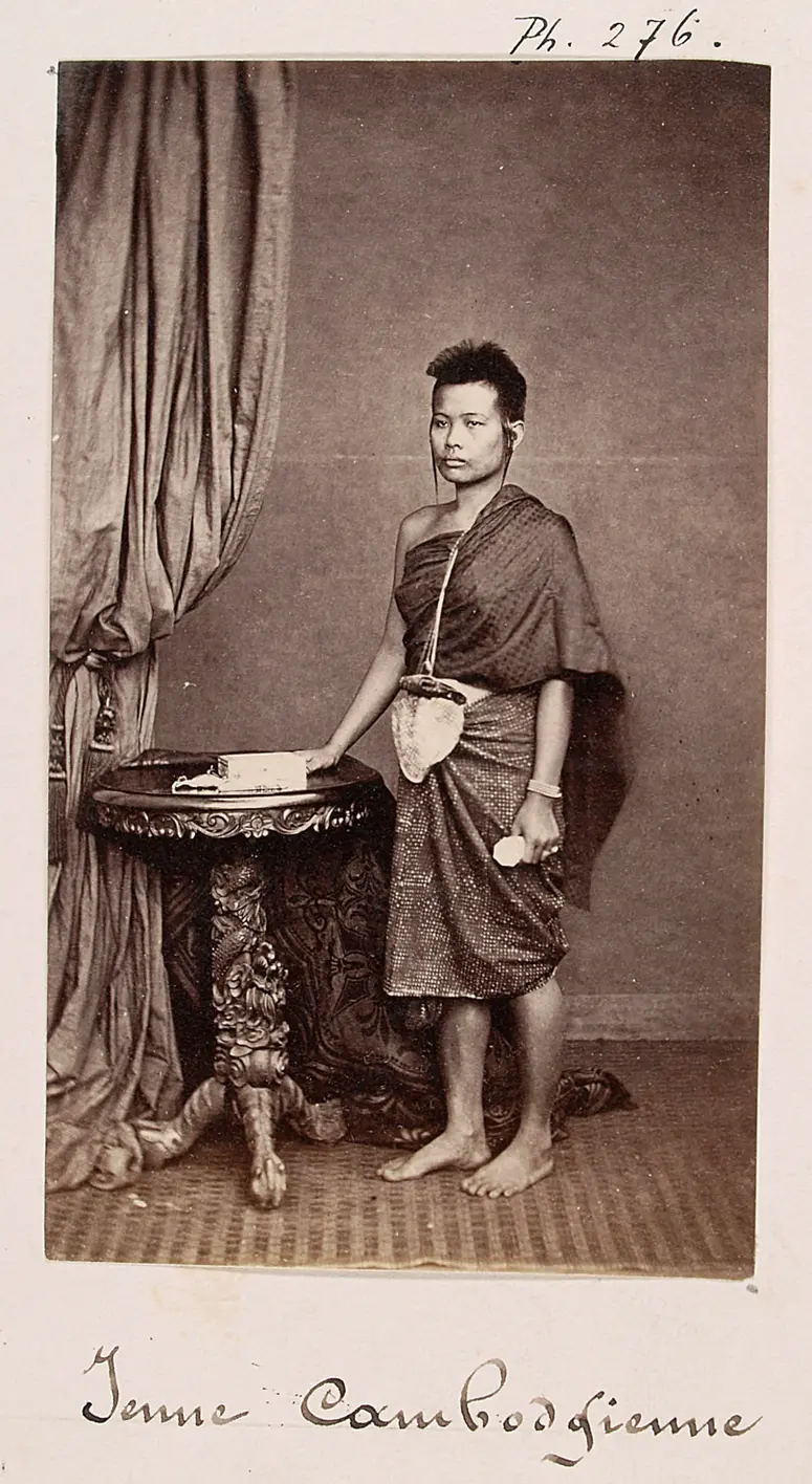 Junge Cambodschanerin