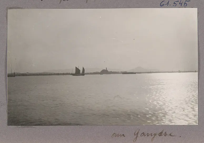 Zhenjiang 镇江, Jiangsu Provinz . Am Yangtse