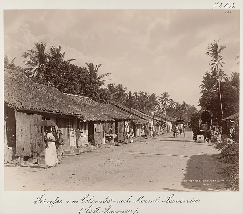 Colombo: Straße von Colpetty, Colombo nach Mount Lavinia