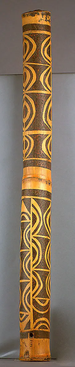 Verziertes Tabak-Rauchrohr