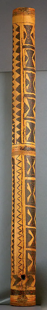 Verziertes Tabak-Rauchrohr