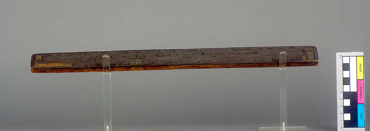 Holzdrucktafel