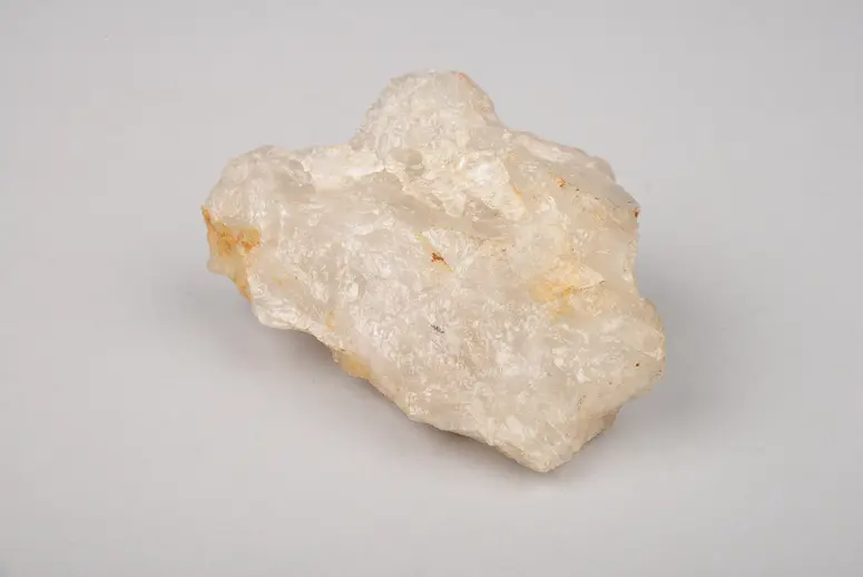 Materialprobe: Rohquarz