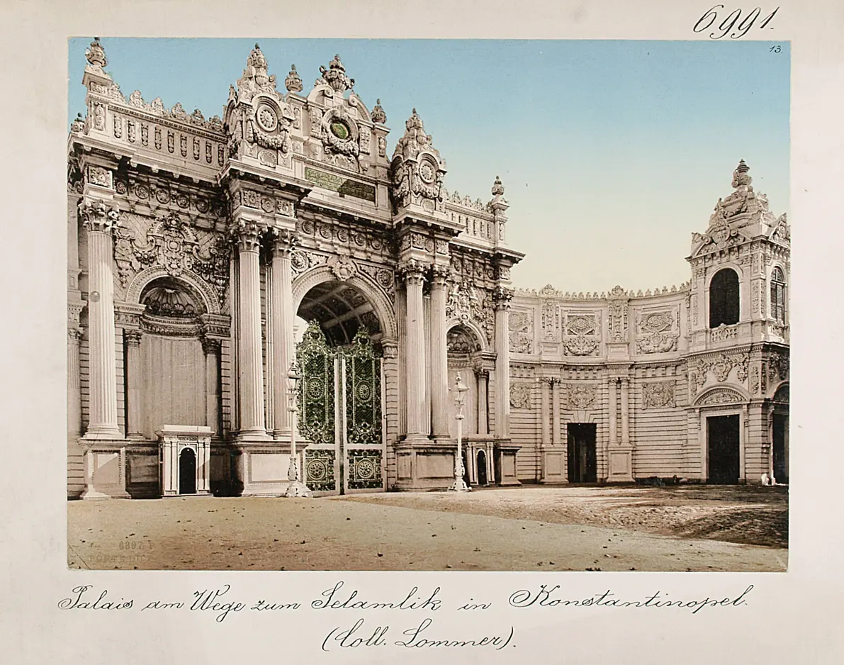 Konstantinopel: Palais am Wege zum Selamlik
