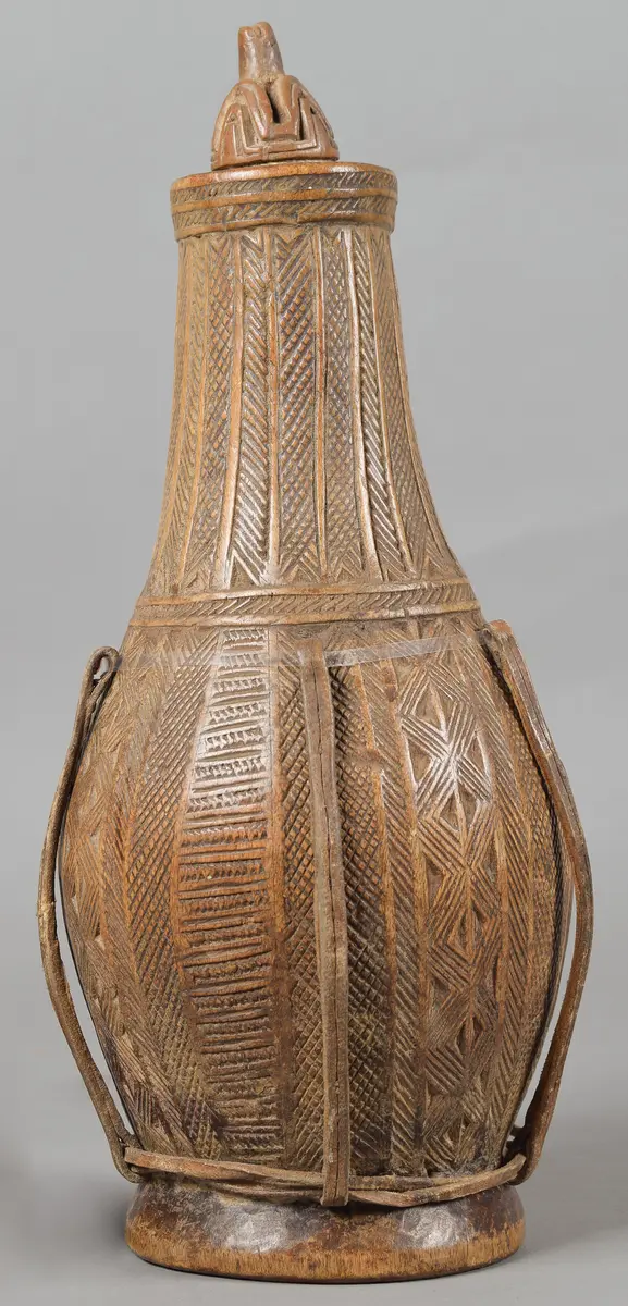 Holzflasche