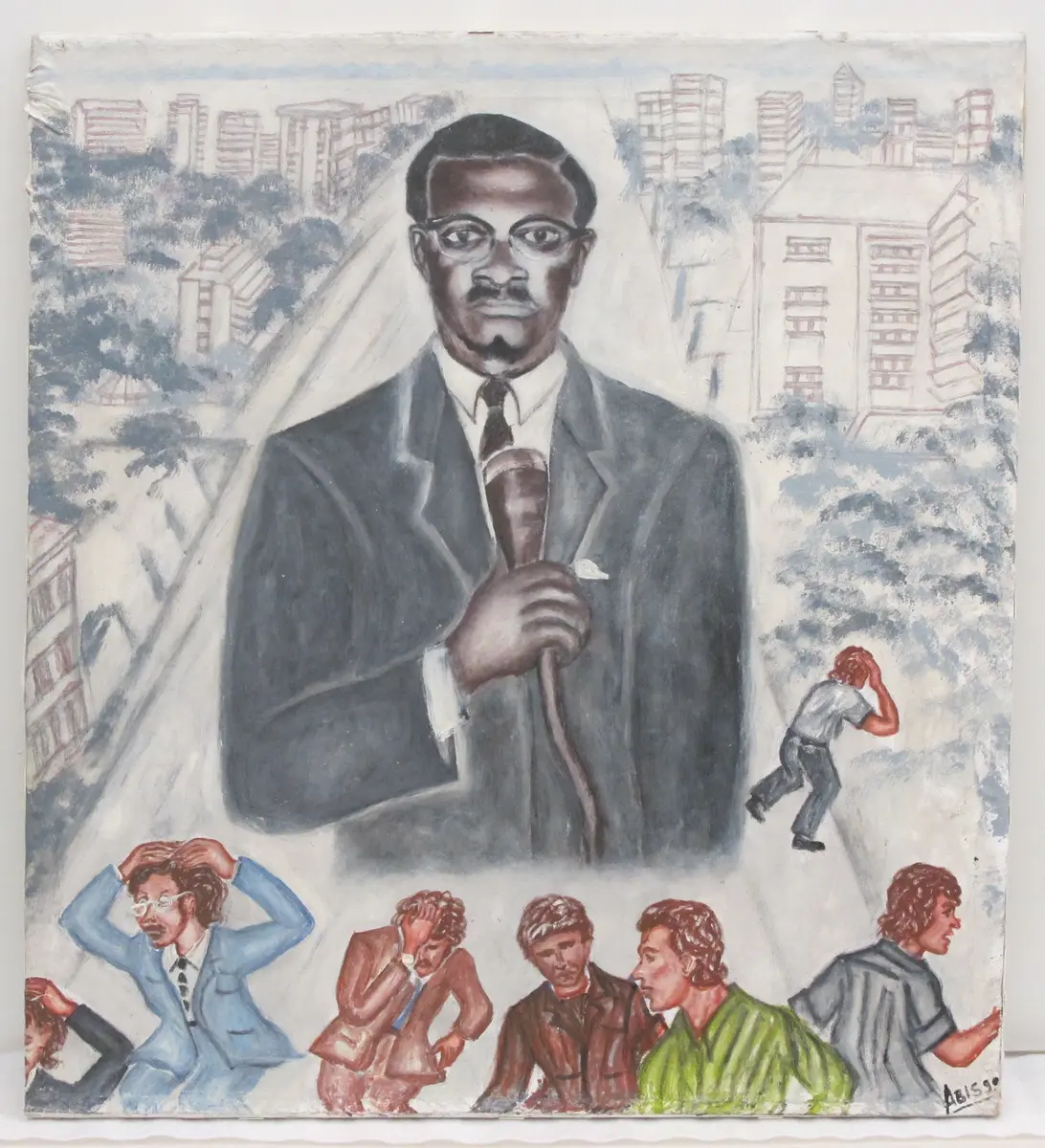 Panic among the whites after Lumumba's speech