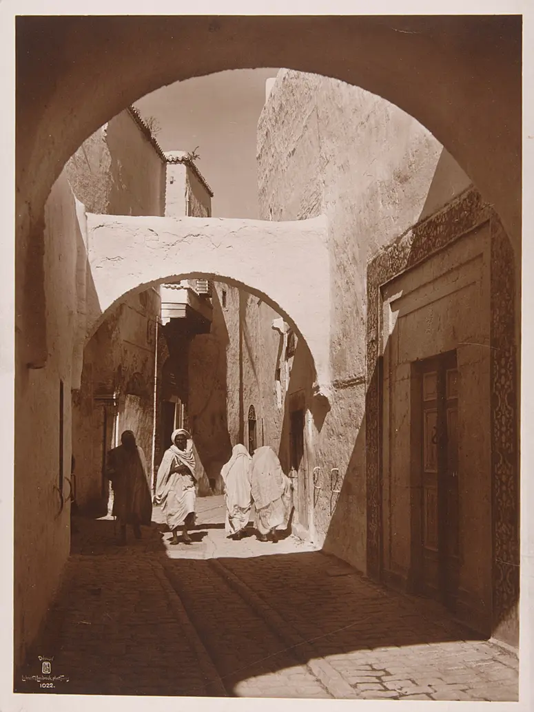 Enge Gasse in Tunis