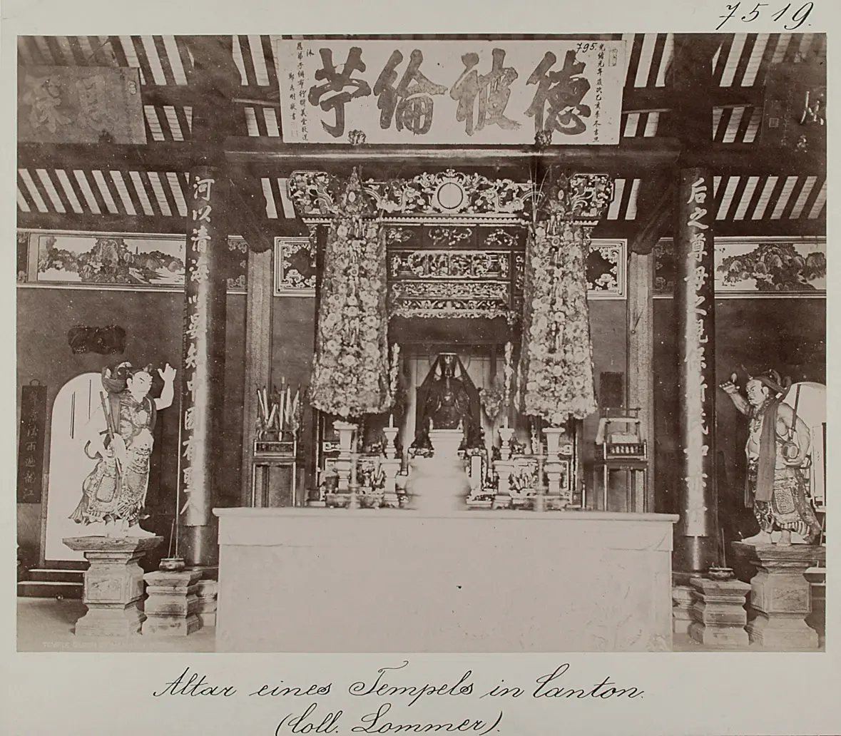 Kanton: Altar eines Tempels