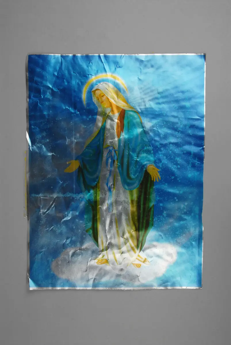 Altar-Ensemble: Marienbild