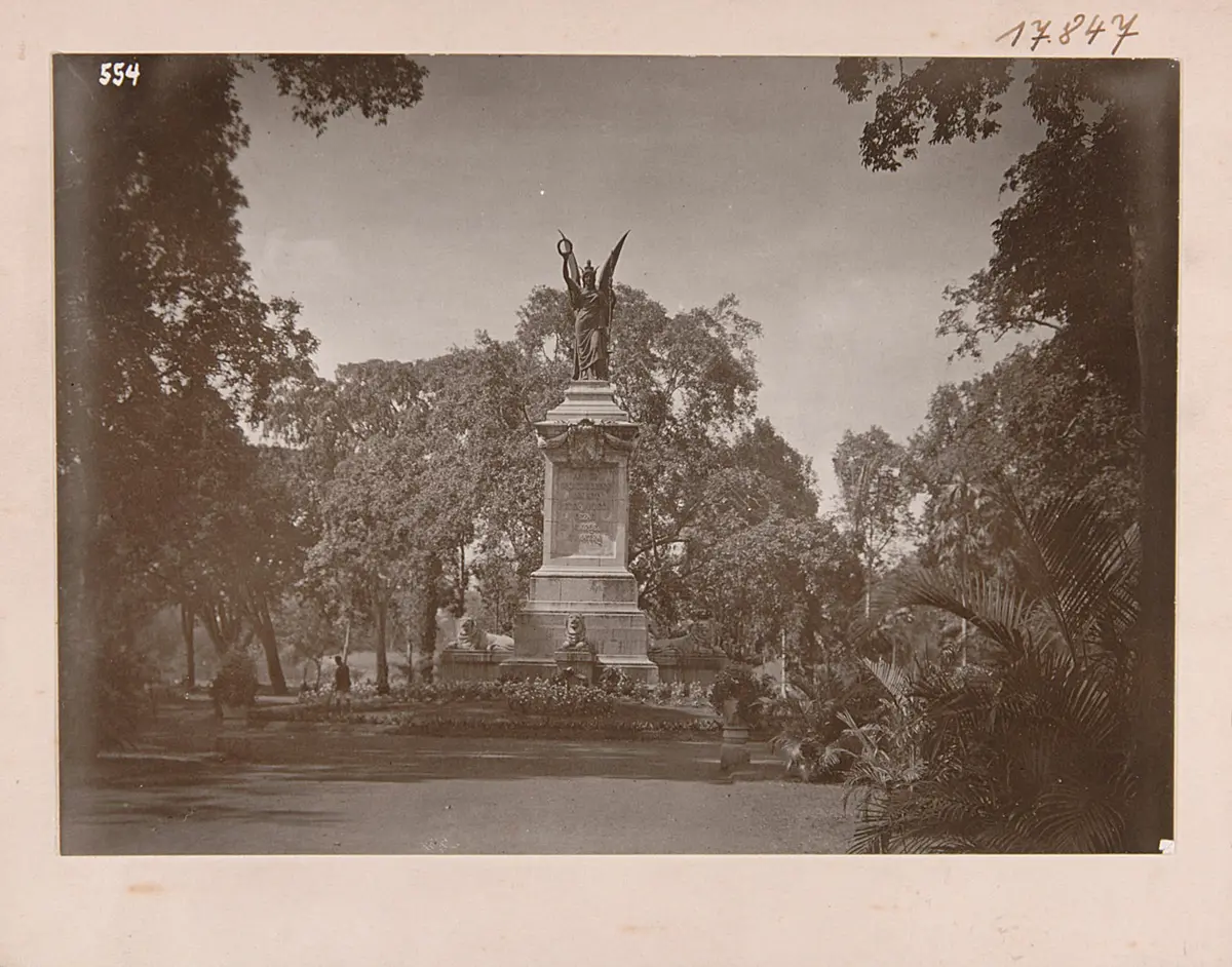 Denkmal zur Erinnerung an die Machtergreifung der Niederländer auf Nord-Sumatra