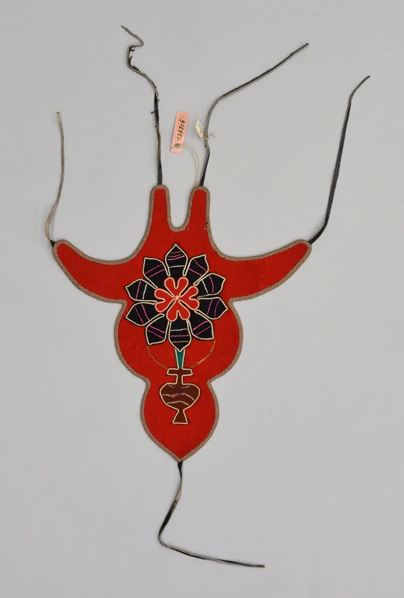 Stirnschmuck eines Maultieres