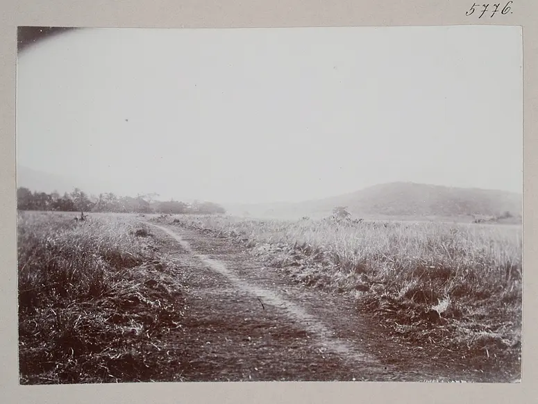 Wugure-Gebirge (Usambara), von Korogwe aus gesehen, Pangani-Thal