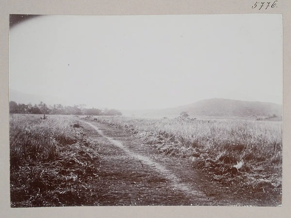 Wugure-Gebirge (Usambara), von Korogwe aus gesehen, Pangani-Thal