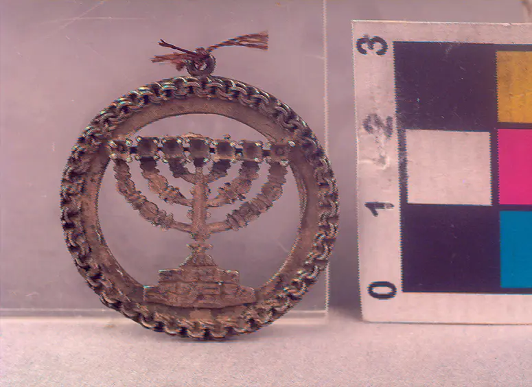 Anhänger Menorah