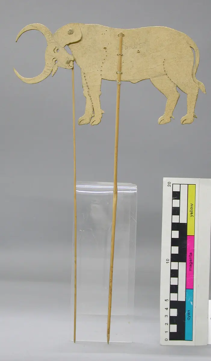 Wayangfigur, Büffel