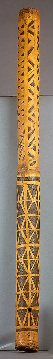 Verziertes Tabak-Rauchrohr