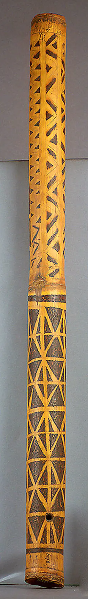 Verziertes Tabak-Rauchrohr