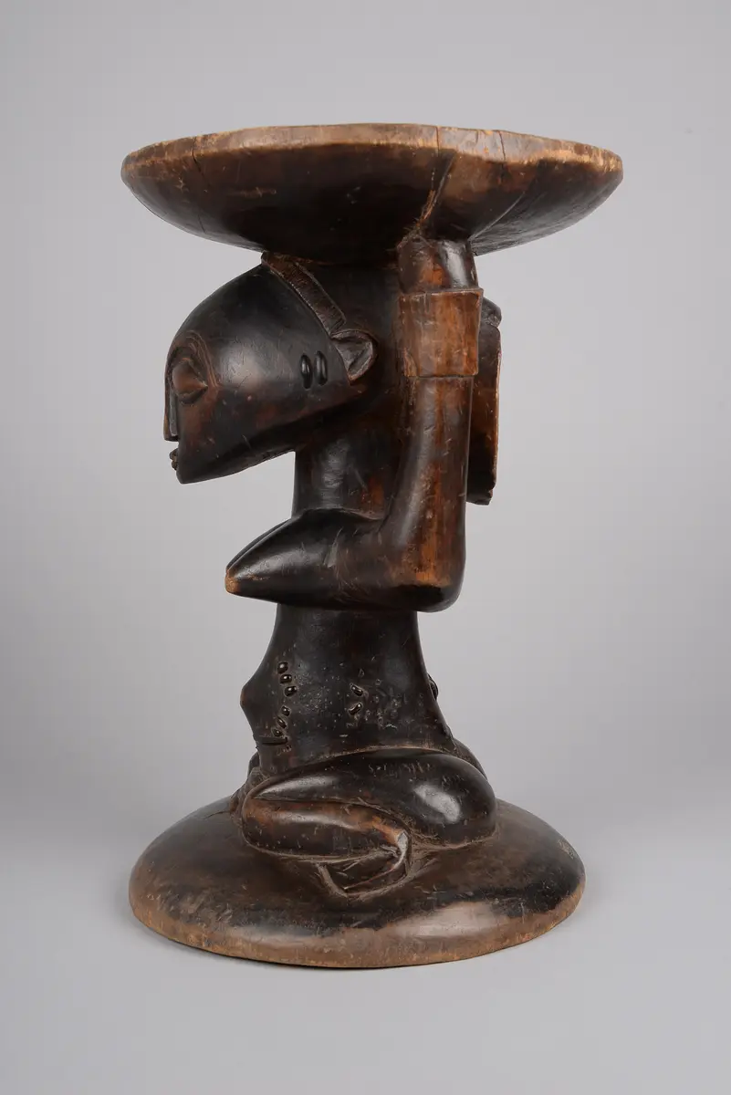 Female Caryatid Stool