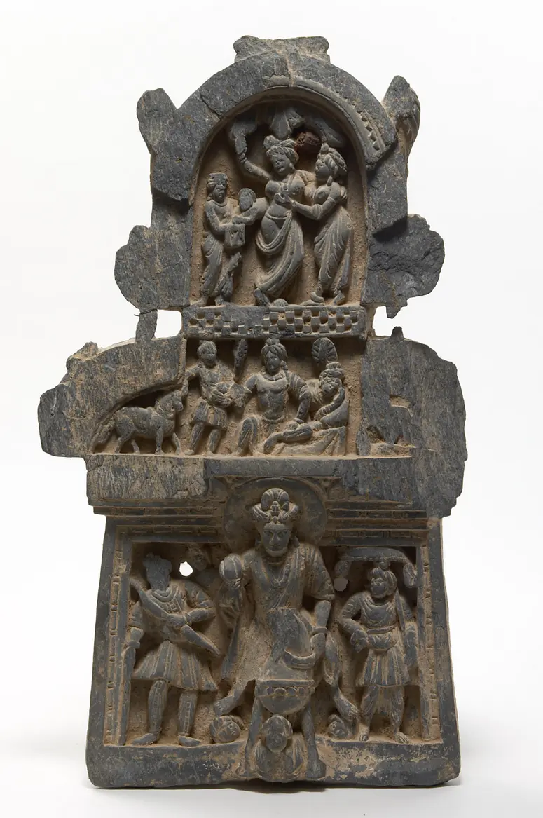 Buddha, Auszug aus dem Palast