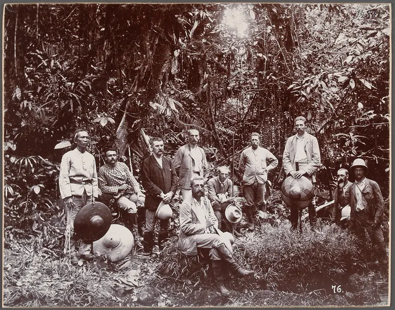 Hunting in the jungle at the Cipandak River