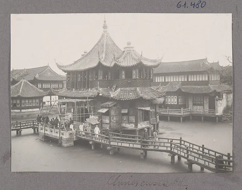 Shanghai. Yu Garten 豫園 / 豫园 Teehaus