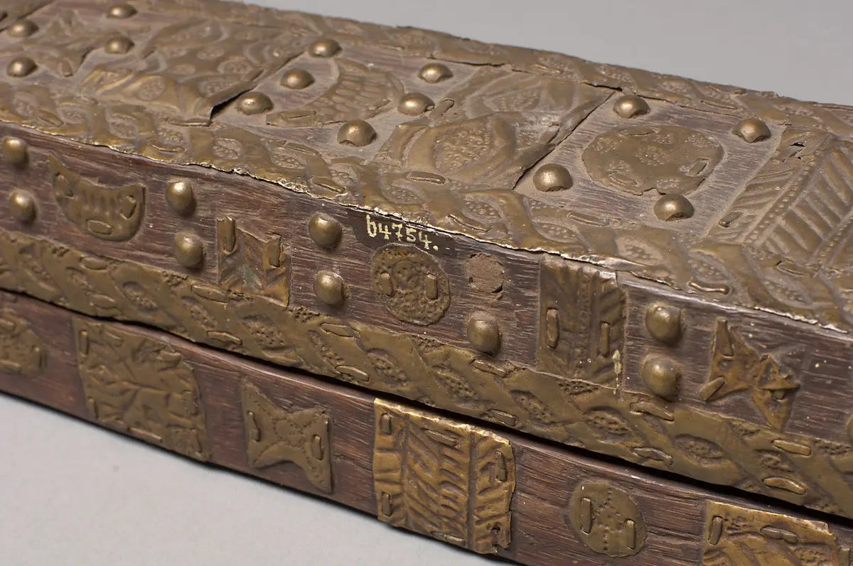 Wooden Box with Brass Fitting