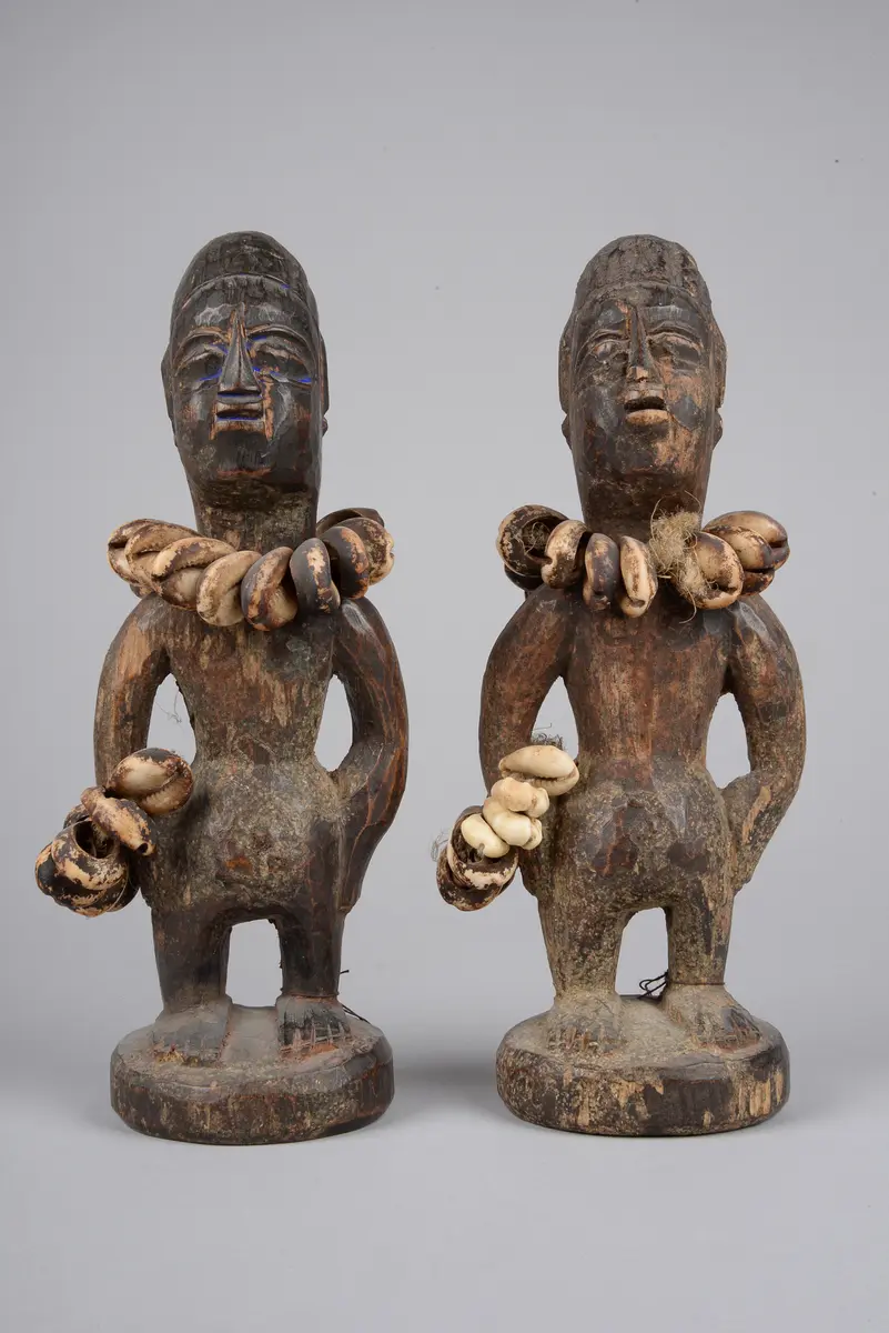 Female Ibeji Twin Figure